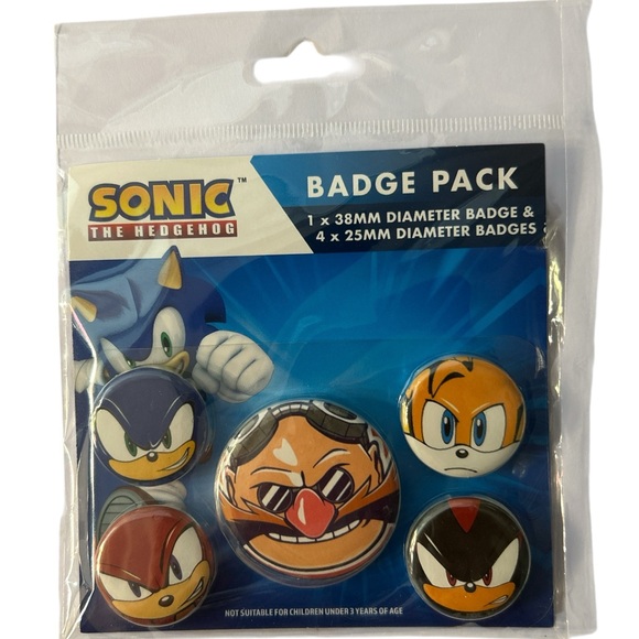 Other - Sonic the Hedgehog Badge Pack